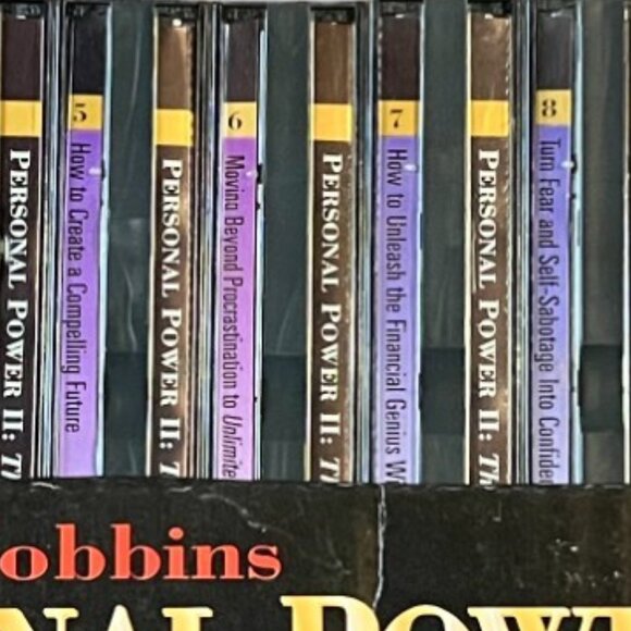 Anthony Robbins Personal Power II The Driving Force Complete Set 25 CDs & Workbk - Picture 3 of 14